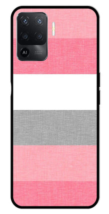 Pink Pattern Metal Mobile Case for Oppo A94