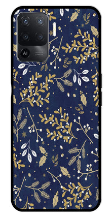 Floral Pattern  Metal Mobile Case for Oppo A94