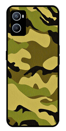 Army Pattern Metal Mobile Case for Oppo A96