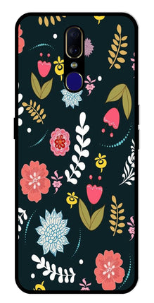 Floral Pattern2 Metal Mobile Case for Oppo F11