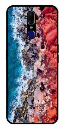 Sea Shore Metal Mobile Case for Oppo F11