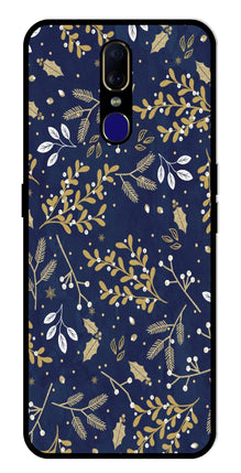 Floral Pattern  Metal Mobile Case for Oppo F11