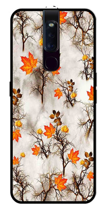 Autumn leaves Metal Mobile Case for Oppo F11 Pro