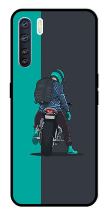 Bike Lover Metal Mobile Case for Oppo F15