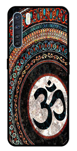 Oum Design Metal Mobile Case for Oppo F15   (Design No -15)