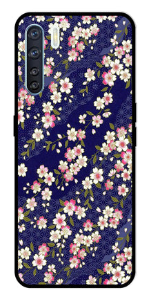 Flower Design Metal Mobile Case for Oppo F15