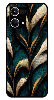 Feathers Metal Mobile Case for Oppo F21 Pro