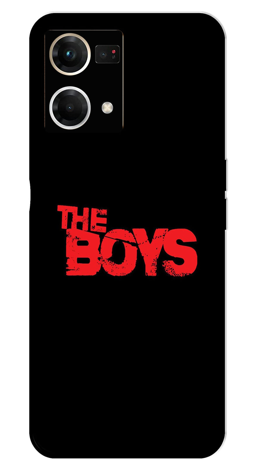 The Boys Metal Mobile Case for Oppo F21 Pro    (Design No -44)