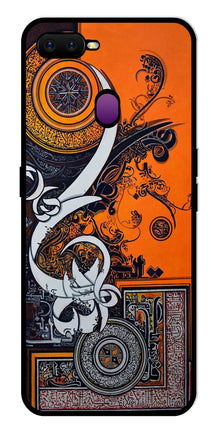 Qalander Art Metal Mobile Case for Oppo F9