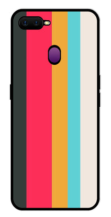 Muted Rainbow Metal Mobile Case for Oppo F9