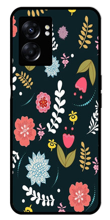 Floral Pattern2 Metal Mobile Case for Oppo K10 5G