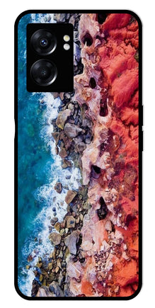 Sea Shore Metal Mobile Case for Oppo K10 5G