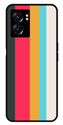 Muted Rainbow Metal Mobile Case for Oppo K10 5G