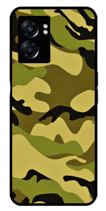 Army Pattern Metal Mobile Case for Oppo K10 5G