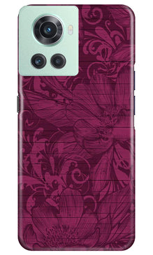 Purple Backround Mobile Back Case for OnePlus 10R 5G (Design - 22)