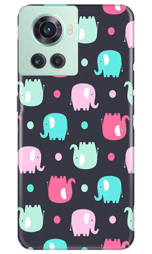 Elephant Baground Mobile Back Case for OnePlus 10R 5G (Design - 44)