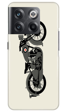 MotorCycle Mobile Back Case for OnePlus 10T 5G (Design - 228)