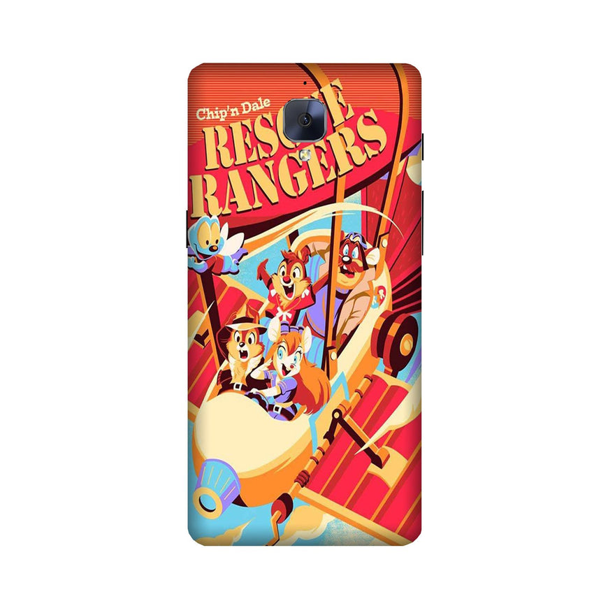 Rescue Rangers Mobile Back Case for OnePlus 3 / 3T   (Design - 341)