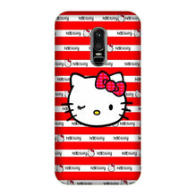 Hello Kitty Mobile Back Case for OnePlus 6   (Design - 364)