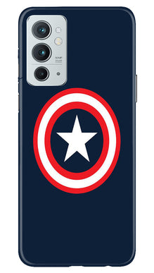 Captain America Mobile Back Case for OnePlus 9RT 5G (Design - 42)