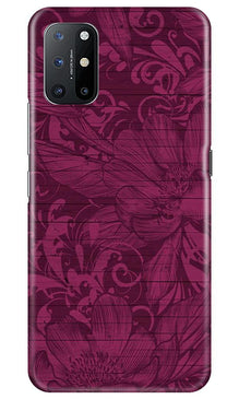 Purple Backround Mobile Back Case for OnePlus 8T (Design - 22)