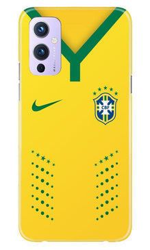 Brazil Mobile Back Case for OnePlus 9  (Design - 176)