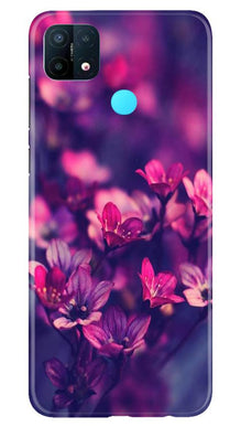 flowers Mobile Back Case for Oppo A15 (Design - 25)