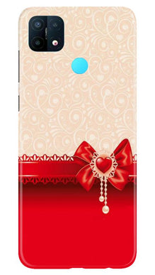 Gift Wrap3 Mobile Back Case for Oppo A15 (Design - 36)