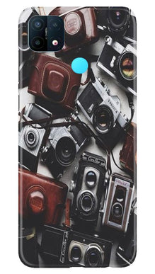 Cameras Mobile Back Case for Oppo A15 (Design - 57)