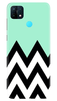 Pattern Mobile Back Case for Oppo A15 (Design - 58)