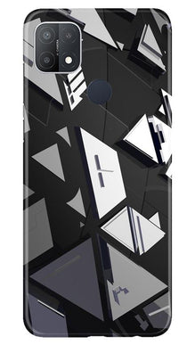Modern Art Mobile Back Case for Oppo A15s (Design - 230)