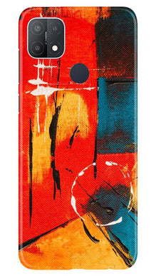 Modern Art Mobile Back Case for Oppo A15s (Design - 239)