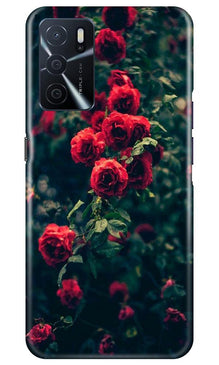 Red Rose Mobile Back Case for Oppo A16 (Design - 66)