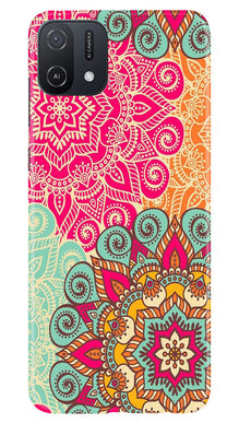 Rangoli art Mobile Back Case for Oppo A16e (Design - 6)