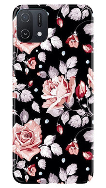 Pink rose Mobile Back Case for Oppo A16e (Design - 12)