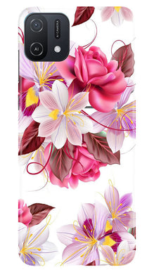 Beautiful flowers Mobile Back Case for Oppo A16e (Design - 23)