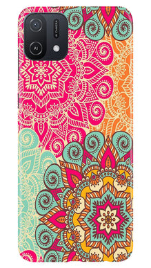 Rangoli art2 Mobile Back Case for Oppo A16e (Design - 29)