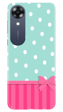 Gift Wrap Mobile Back Case for Oppo A17K (Design - 30)