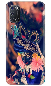 Lord Krishna Mobile Back Case for Oppo A92 (Design - 16)