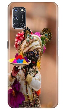 Lord Krishna2 Mobile Back Case for Oppo A92 (Design - 17)