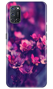 flowers Mobile Back Case for Oppo A92 (Design - 25)