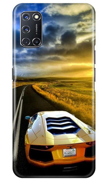 Car lovers Mobile Back Case for Oppo A92 (Design - 46)