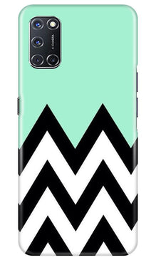 Pattern Mobile Back Case for Oppo A92 (Design - 58)