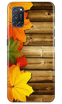 Wooden look3 Mobile Back Case for Oppo A92 (Design - 61)