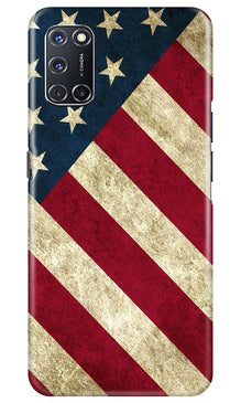 America Mobile Back Case for Oppo A92 (Design - 79)