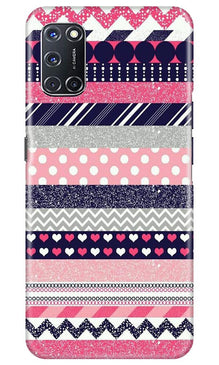 Pattern3 Mobile Back Case for Oppo A92 (Design - 90)