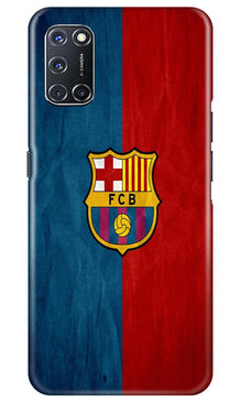 FCB Football Mobile Back Case for Oppo A92  (Design - 123)