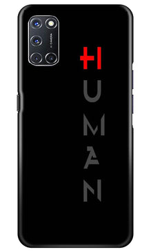 Human Mobile Back Case for Oppo A92  (Design - 141)