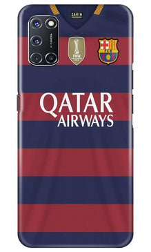 Qatar Airways Mobile Back Case for Oppo A92  (Design - 160)