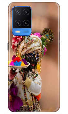 Lord Krishna2 Mobile Back Case for Oppo A54 (Design - 17)